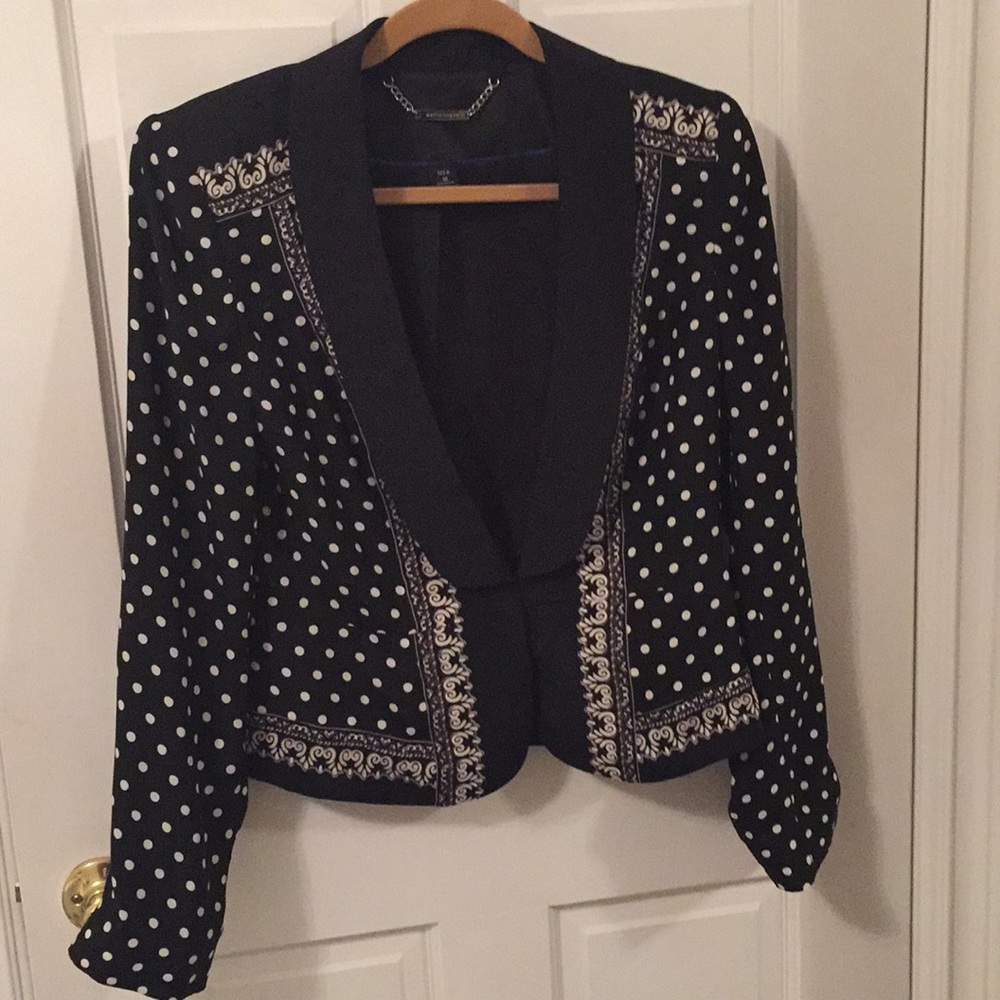 Polka dot jacket